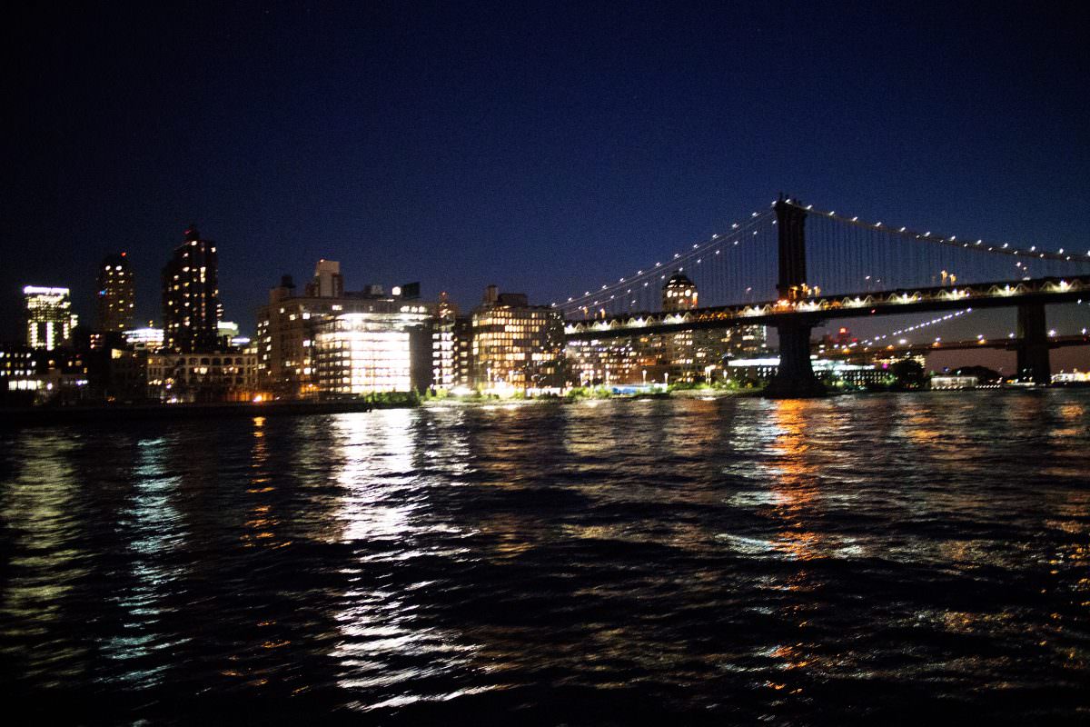 New York City Manhattan Harbour Lights